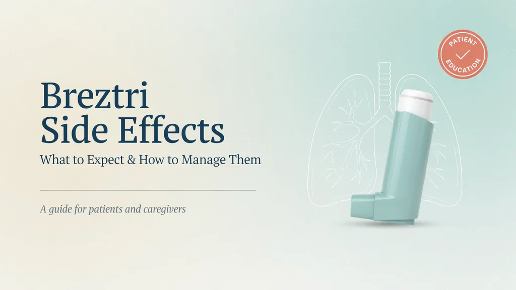 Breztri Side Effects