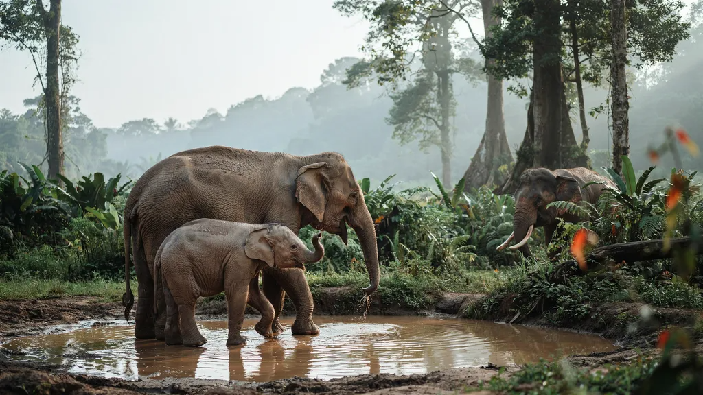 Sumatran Elephant Sumatran Elephant
