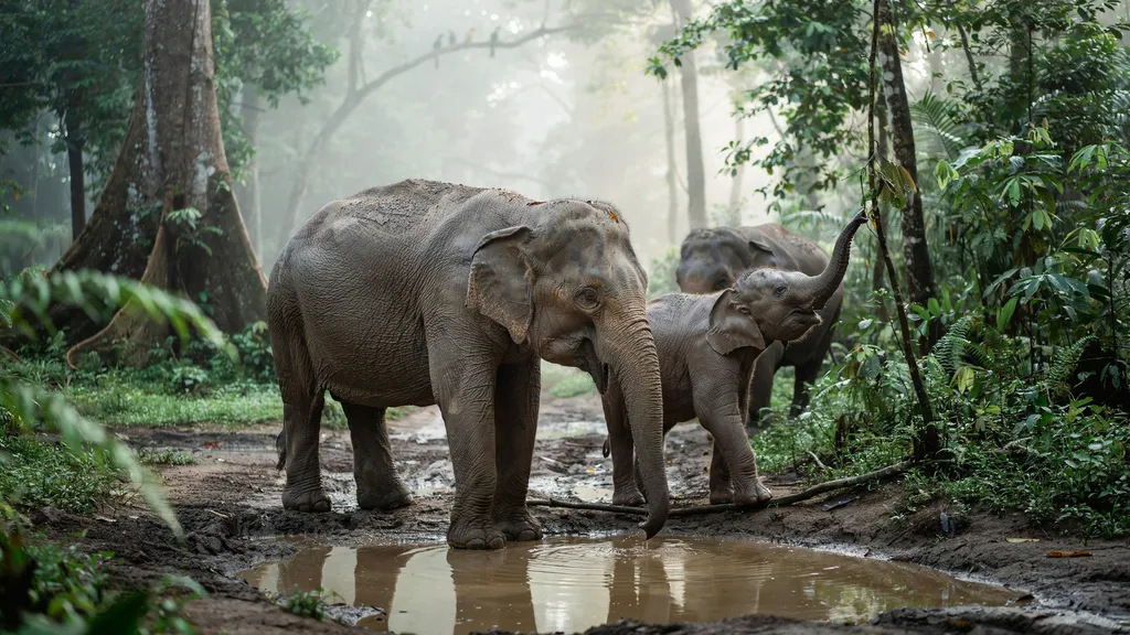Sumatran Elephant Sumatran Elephant